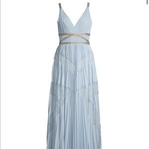 BCBG georgette a line dress